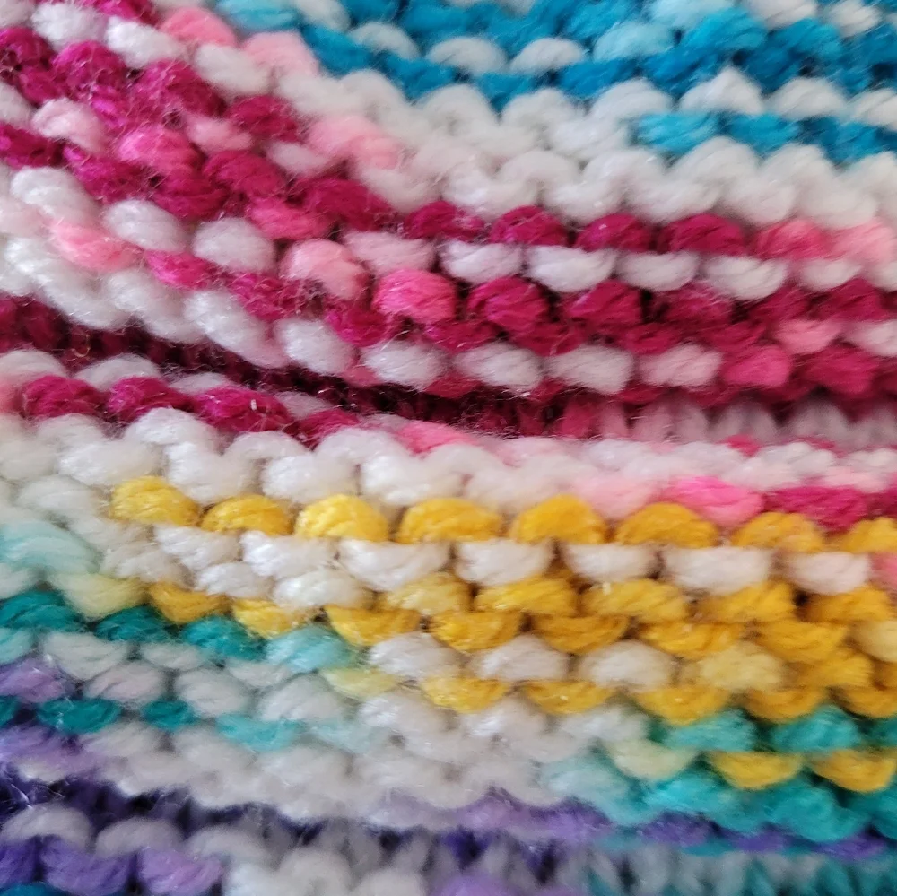🌈 Colorful Knit Beanie Hat